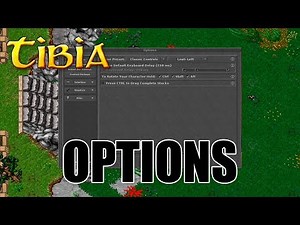Tibia - OPTIONS - Tibia Settings - GUIDE
