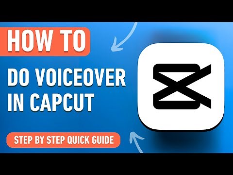How to do a Voiceover in Capcut PC & Mac [2024] Easy Tutorial