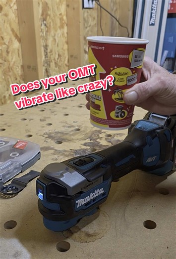 Powerful Oscillating Multi Tool for Low Vibration Work