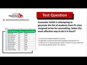 How to Pass EXCEL TEST FOR JOB INTERVIEW - Questions and Answers with Solutions