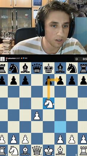 9.6K views · 209 reactions | Alien Gambit Alekhine Variation vs. IM  #reels #chess #chesscom #funny #viral #boardgames #chessreels #streamer #aliengambit | Volen Dyulgerov | Facebook