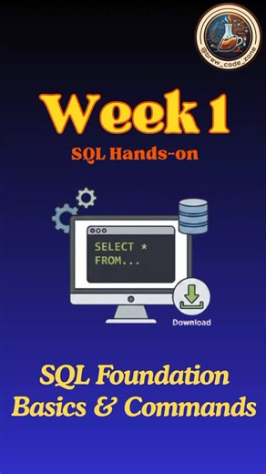 Deeksha on Instagram: "🔥Week 1 SQL done right 💪 No magic. No shortcuts. No theory overload. Just real hands-on SQL🔥 — CREATE ➜ INSERT ➜ SELECT ➜ TRUNCATE ➜ DROP Not just commands — real database thinking 🧠 👉 You’re learning SQL the RIGHT way 💾💪 Every expert was once a beginner who didn’t quit. This is how data careers are built 📈 If you can build it, you can crack it. Databases don’t scare you anymore — you control them now 🧠💾 📌 Save this 💬 Comment SQL if you’re building from scratch