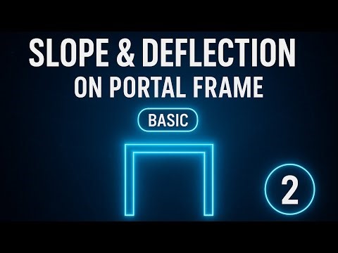 Slope and Deflection in Portal Frames | Slope Deflection Method Explained | Structural Analysis