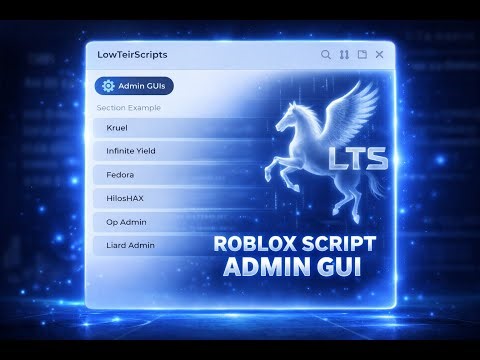 Roblox Admin GUI Script