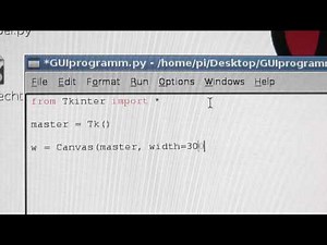 Python Tutorial - GUI/Grafische Oberfläche programmieren | By Navatone