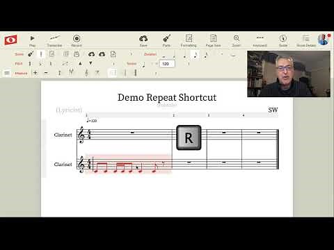 Noteflight REPEAT Shortcut