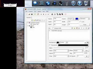 Basics on building a display with LED Studio