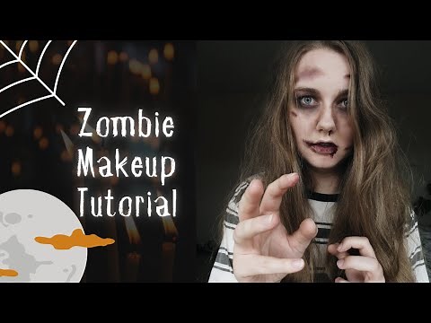 Zombie Makeup Tutorial (Easy) - Halloween 2020