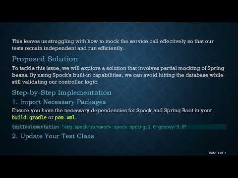 Leveraging Spock Testing Framework with Spring Boot to Effectively Test REST Controllers