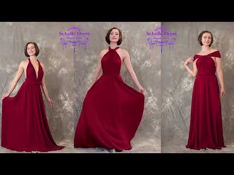 ScholleDress infinity dress tutorial |15+ Ways to Wear the Infinity/Convertible Dress