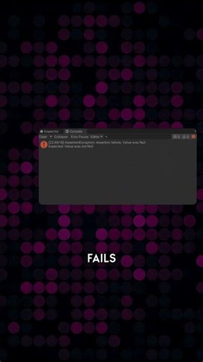 Assert your code! | #UnityTips