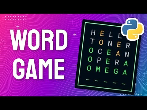 Build Wordle in Python • Word Game Python Project for Beginners