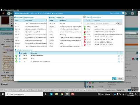 eClinical Works Tutorial: Assessment, Treatment, and Billing