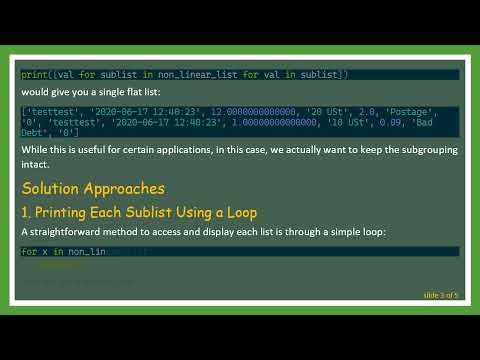 How to Ungroup Nested Lists in Python Effectively
