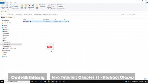 Java Tutorial Abstract Class & Abstract Methods