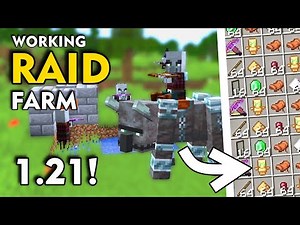 Minecraft: EASY RAID FARM! (1.21 Tutorial)