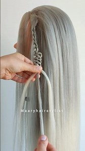 Super Easy Chain Braid | Quick Hairstyle Tutorial #hairstyle