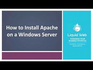 How to Install Apache on a Windows Server
