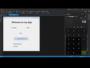 Introduction to GUI programming using Visual Studio - Part 1