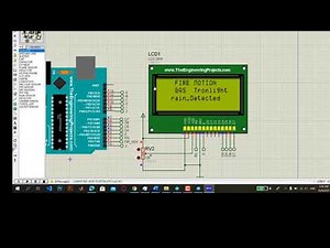 Smart Home Security System using Arduino | Proteus Simulation