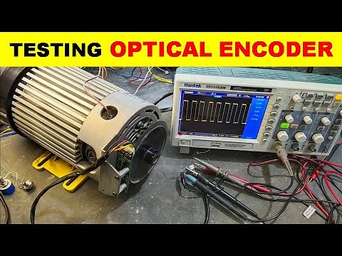 {609} How To Test Optical Encoder / Incremental Rotary Optical Encoder / TR33 Treadmill Motor