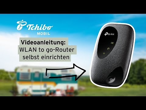 Einrichtungsvideo WLAN to go-App und Router | Tchibo MOBIL