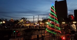 Animated Outdoor RGB LED Pixel Mega Christmas Tree Kit