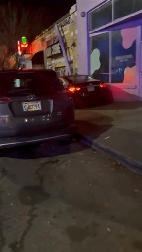 **STRONG LANGUAGE WARNING** A bar employee in Little Five Points in Atlanta left Moreland Avenue, drove down a sidewalk alongside Euclid, crashed into a building, took out a gutter and eventually got stuck in front of Niramish Indian Cuisine. This happened Sunday night. In an incident report released on Tuesday afternoon, Atlanta Police marked 'No' on a box that would suggest if the driver was suspected of using alcohol, drugs or computer equipment. APD confirmed the suspect, Attaya Green didn't