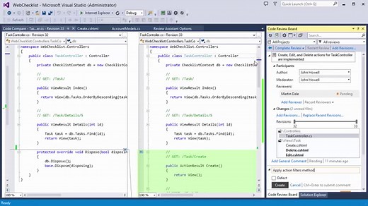 Code Review Add-in for Visual Studio - Review Assistant