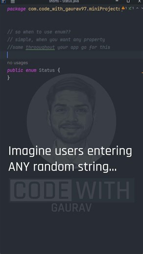 Why Enums Are So Powerful in Java | You’re Underusing Them #Shorts