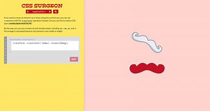 CSS Surgeon - A game for learning to scale, rotate, and move elements with CSS transform