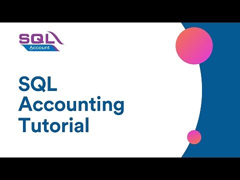 SQL Accounting Tutorial - Creating Users
