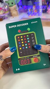 Giiker Super Decoder! Do you think you could break the code? #games #braingames #asmr #decode | Dream Team’s World