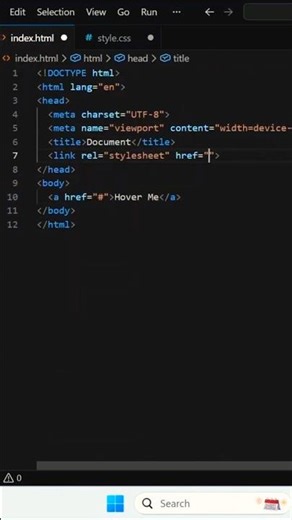 Cool Text Hover Highlight Effect with Stylish Font | HTML & CSS 🔥