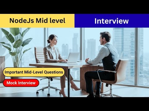 Top Node.js Mid-Level Interview Questions & Answers (2025) | Crack Your Next Backend Interview 🚀