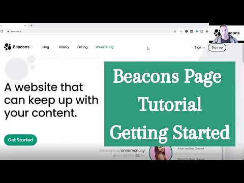 Beacons Page Tutorial - Getting Started - How To Get Started