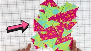 Quilting Hack: Make 32 Half-Square Triangles at Once