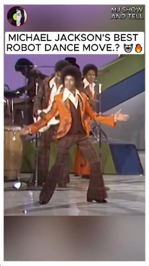 Young Michael Jackson Does The Robot (1974) #michaeljackson #shortsfeed