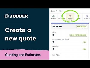 Create a New Quote | Quoting and Estimates