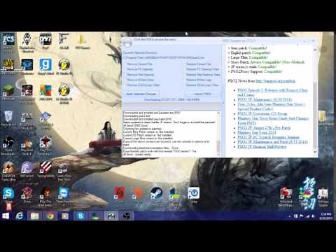 Phantasy Star Online 2 how to fix the PSO2 Tweaker problem