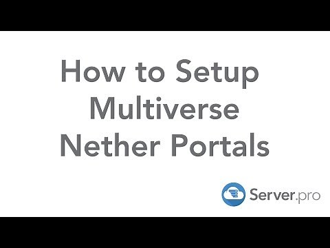 How to Setup Multiverse Nether Portals - Minecraft Java