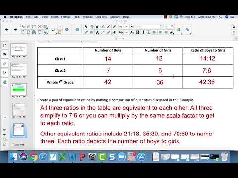 7th Grade Eureka Math: Module 1, Lesson 1