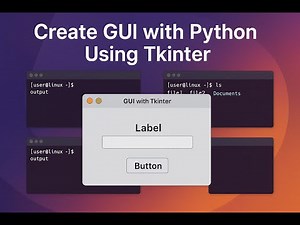 Create GUI with Python Using Tkinter – Step-by-Step Guide!