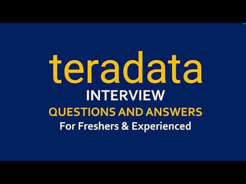 Basic Teradata Interview Questions and Answers Part-1 |Teradata| DAtabase|SQL||