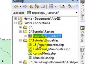 ArcGIS 01 Cargar Datos