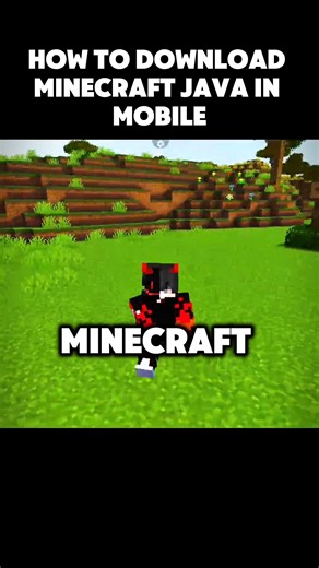 I Downloaded Minecraft Java Edition On My Phone!