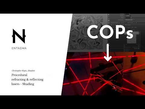 Procedural refracting & reflecting lasers - Shading