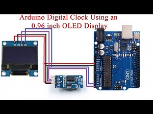 OLED Arduino Clock with RTC Module