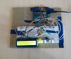 Distance Measurement Project Using Arduino and Ultrasonic Sensor