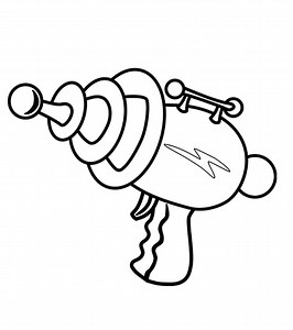 10 Gun Coloring Pages For The Little Adventurer In Your House